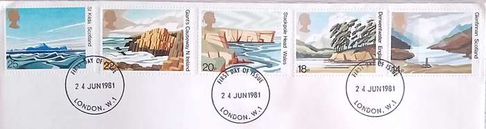 England 1981 Addressed FDC The National Trusts.