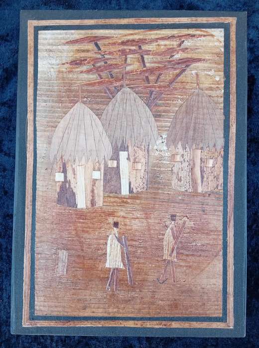 6 x Second Hand Handmade African Wall Decor Art.