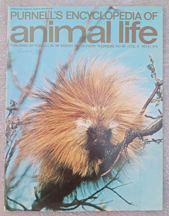 1970 Purnell's Encyclopedia Of Animal Life No88 (Vol6 No8)