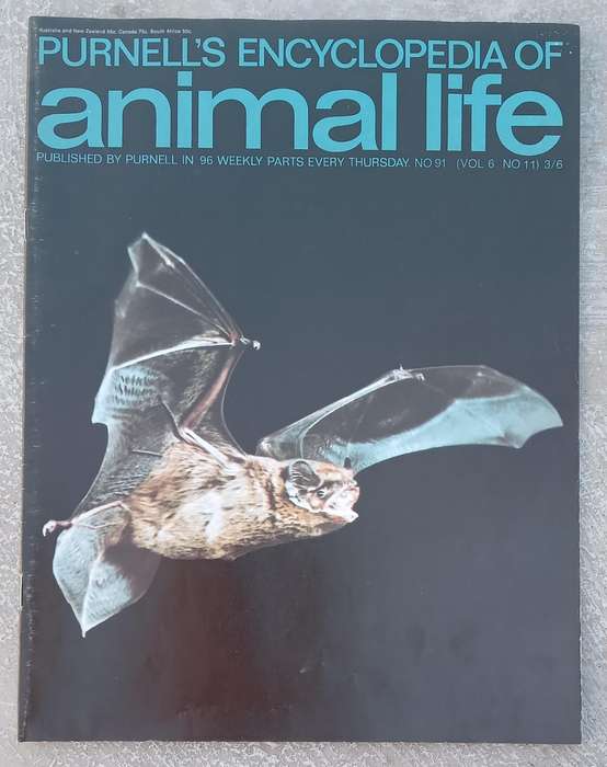 1970 Purnell's Encyclopedia Of Animal Life No 91 (Vol6 No11)