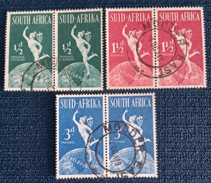 Union- 1949 U.P.U 75th Anniversary Used Set
