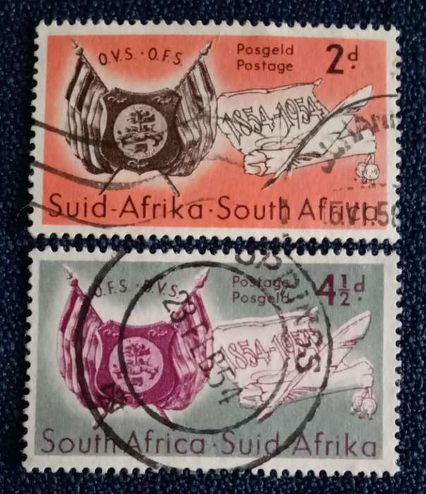 Union- 1954 Orange Free State Centenary.
