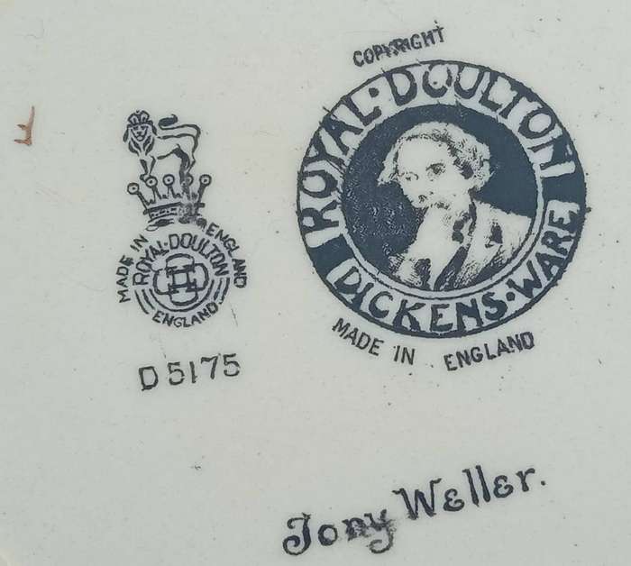 Tony Weller From the Dickensware Series by Royal Doulton