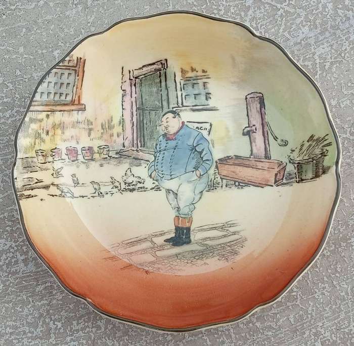 The Fat Boy From the Dickensware Series by Royal Doulton