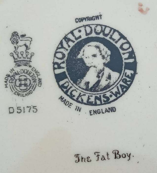 The Fat Boy From the Dickensware Series by Royal Doulton