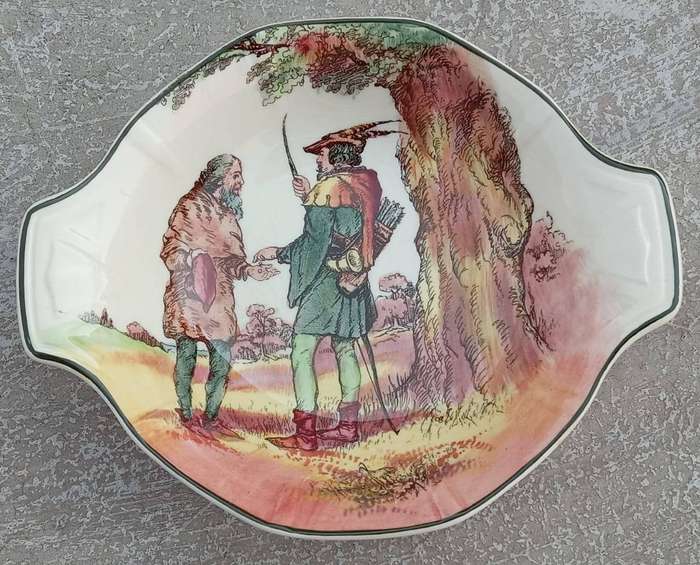 Royal Doulton "Under the Greenwood Tree" Series ware, Tabbed bowl