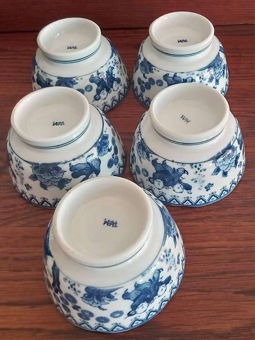 Japanese Arita ware in the Karako design.