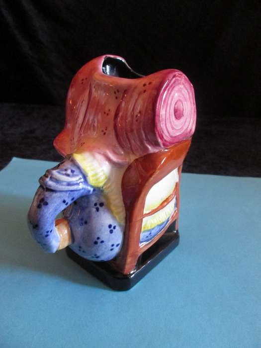 Burleigh Ware Toby Jug "Sairey Gamp" 10cm high
