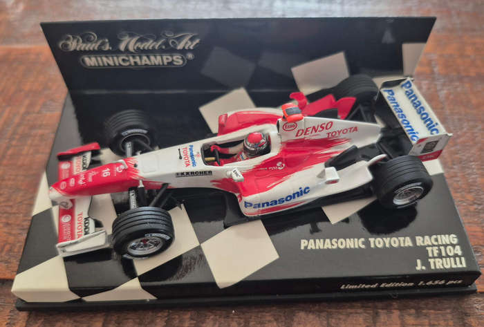 Minichamps set of 4x Toyota racing models