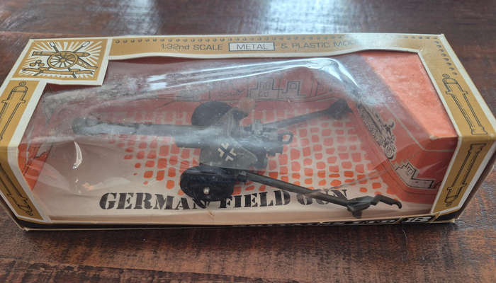 Britains German field gun