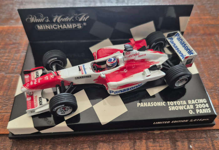 Minichamps set of 4x Toyota racing models