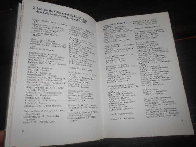 Oorlogsverklaring 1939: Drama Volksraad - Dr. Dian Joubert Brandpunte 3  - 1972