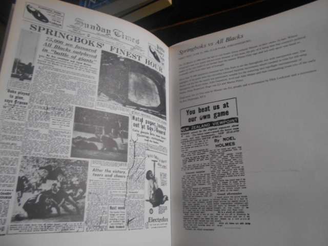 Great Springbok Rugby Tests - Rugby centenary scrapbook -  C Greyvenstein softback