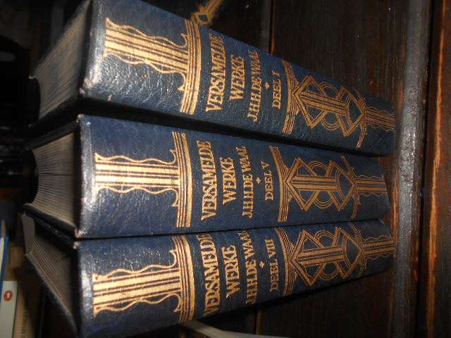 Versamelde Werke 3 van 8 boeke  JHH De Waal - Taalstryd, Eksentrieke Essie,  DC de Waal