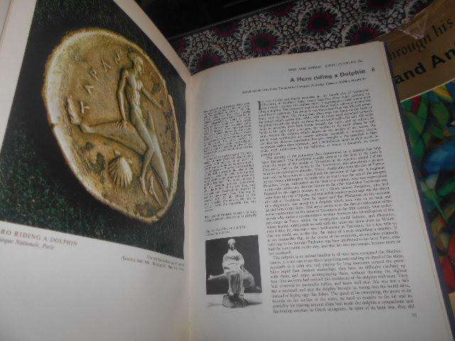 Man through his art MAN AND ANIMAL  illustrated hardback 1965 first ed Educ. Prod.
