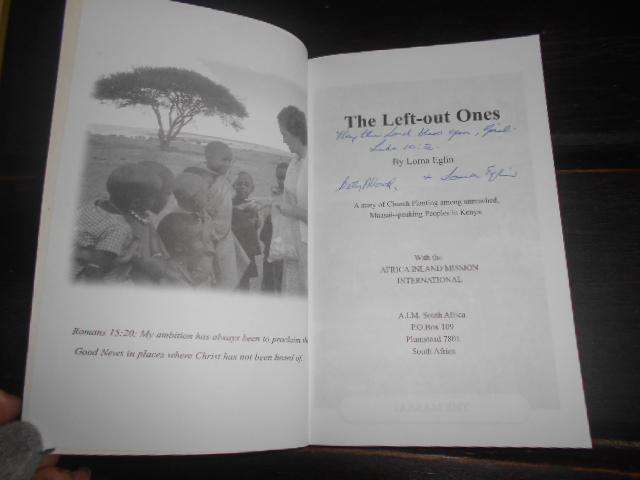 2  LORNA EGLIN books THE LEFT-OUT ONES autograph & newspaper clippings & NANCYS EXPLOITS