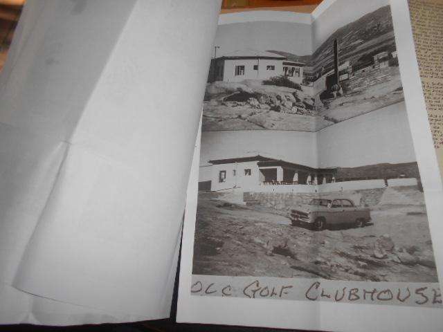 Willem Steenkamp - Land of the Thirst King (photo Messelpad) & photocopies of prison, mineshaft etc.