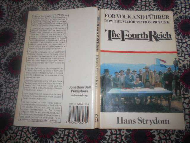 The Fourth Reich, by Hans Strydom, First Edition 1990 autographed - Jonathan Ball Pub