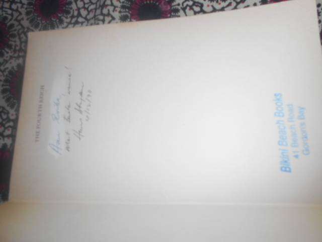 The Fourth Reich, by Hans Strydom, First Edition 1990 autographed - Jonathan Ball Pub
