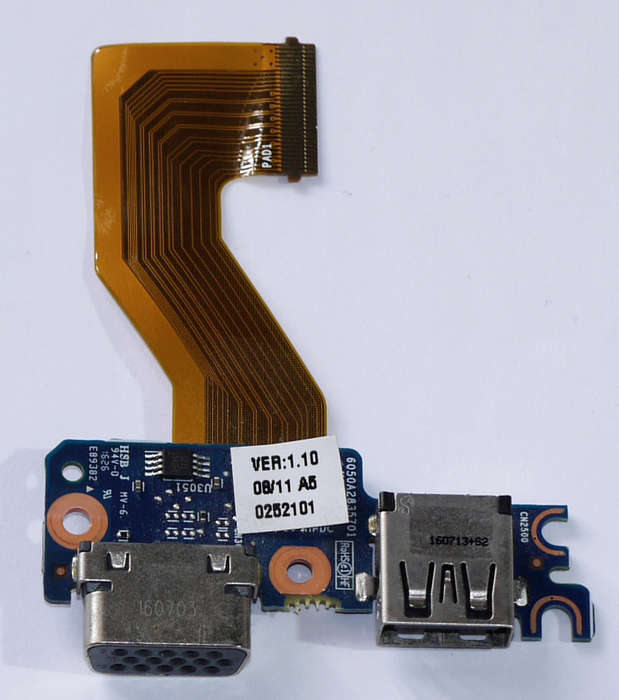 HP Elitebook 840 G3 daughterboard 6050A2835701-USB-A01TI-6035B0128301-USB-A01