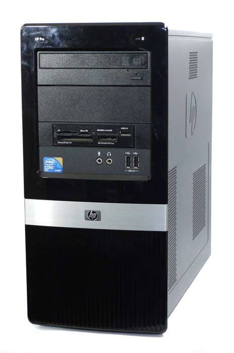 HP PC -  Intel Core 2 Duo E7500 @ 2.93GHz,  8GB DDR3,  320GB HDD With WIFI - Desktop Case