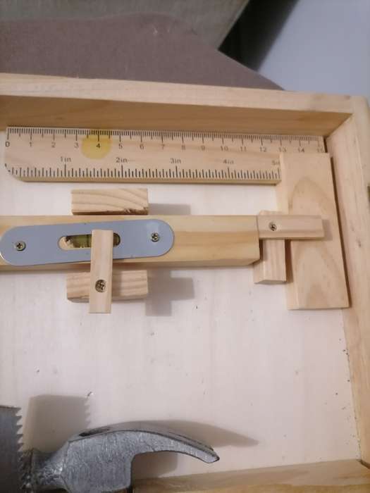 Children's Tool Set Carpenter Maintenance Tool Box Real Tools
