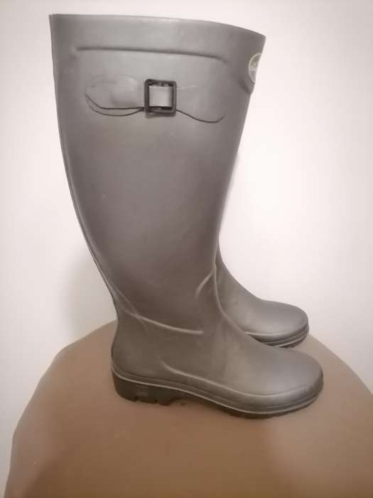 Le Chameau Women's Iris 2 Rubber Boot Platinum - EUR 41 - UK 7 - US 9 WITH TAG