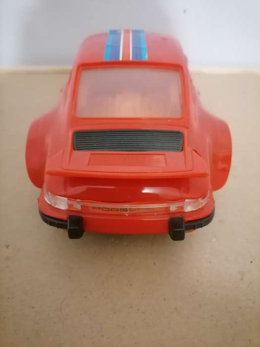1989 - Vintage Porsche 934 Turbo Bumb & Go Martini Car By Corsa A Batt 11" Hong Kong 100% WORKING