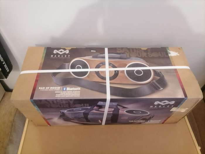 The House Of Marley Bag of Riddim Portable Bluetooth Speaker - Brand New