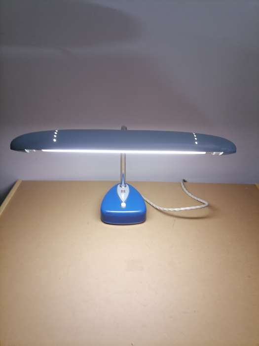 1960's Retro Rare Working Matsushita National Fluorescent Lamp Stand 1960s - 100% WORKING AMAZING CO