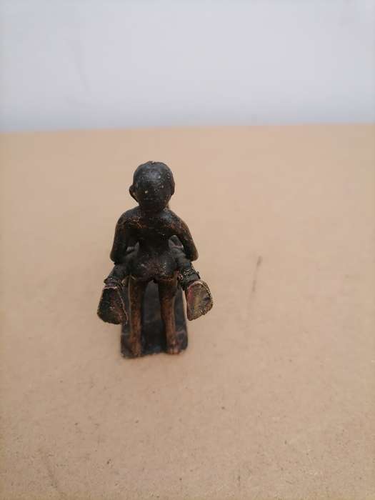 Vintage possibly Antique Rare Erotica Bronze Kamasutra Figurine