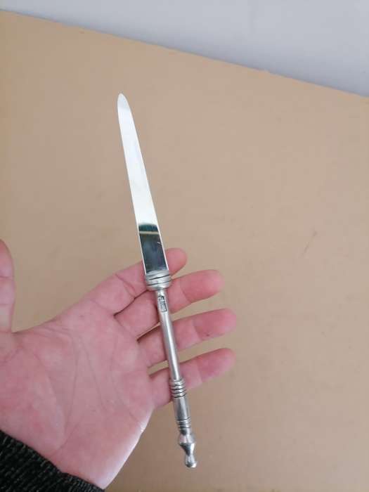 CARROL BOYES LETTER OPENER PEWTER 24 CM
