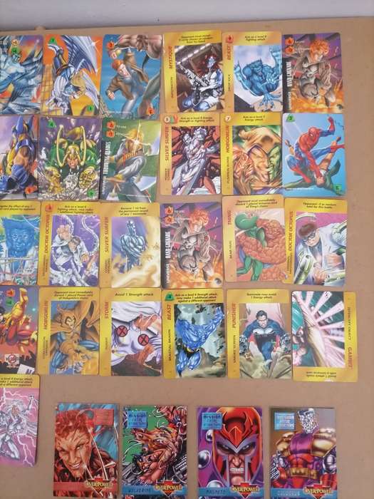 72 - 1995 MARVEL OVER POWER GAME CARD - VG + AMAZING CONDITION