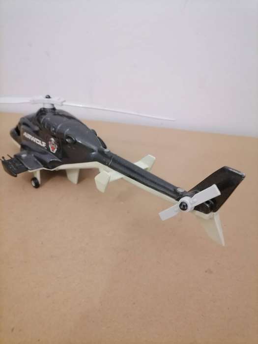 ERTL AIRWOLF 1984 Vintage Toy Helicopter Super Rare Collectable 1/48 - 36 CM L - WING SPAN 30 CM