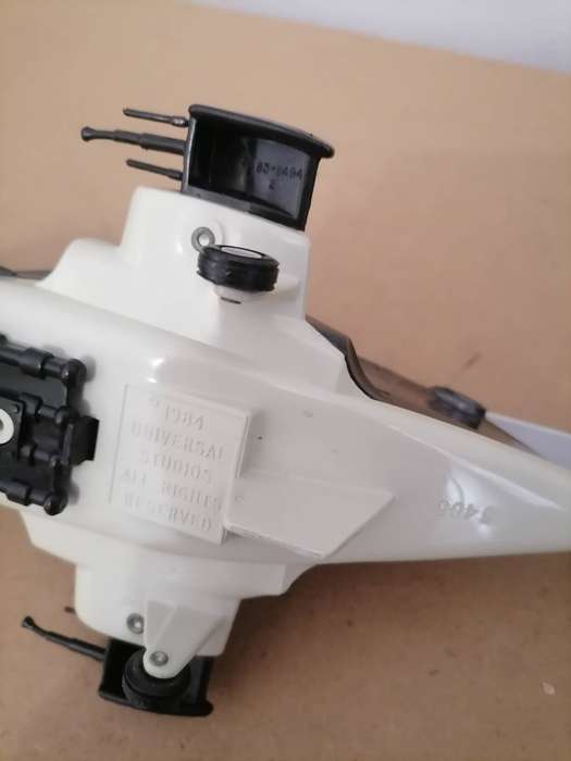 ERTL AIRWOLF 1984 Vintage Toy Helicopter Super Rare Collectable 1/48 - 36 CM L - WING SPAN 30 CM