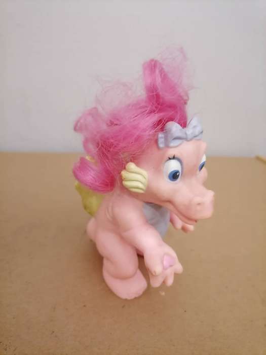 Vintage 1993 Galoob My Magic Kissing Dragon Cheery and SMOOCHER Squirt