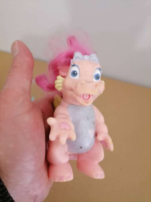 Vintage 1993 Galoob My Magic Kissing Dragon Cheery and SMOOCHER Squirt