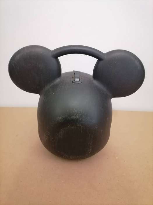1980's Rare Vintage Aladdin Industries Disney Mickey Mouse Head Lunchbox