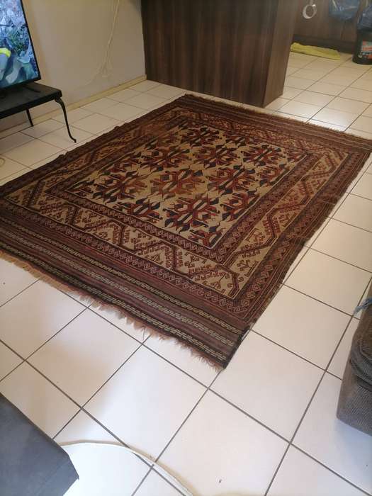 Kilim Hand-knotted Afghan Rug - 280 CM X 183 CM - AMAZING CONDITION