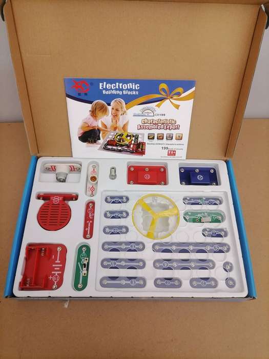 Assembly Electronic Building Blocks - CX199 - INTELLIGENT TOY - 8+ BRAND NEW