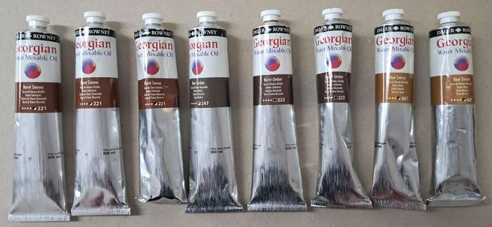 Daler Rowney - Georgian Water Mixable Oil - 200ml Various Colors