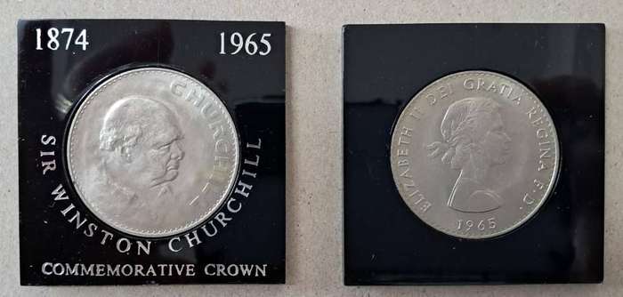 Sir Winston Churchill Commemorative Crown Coin