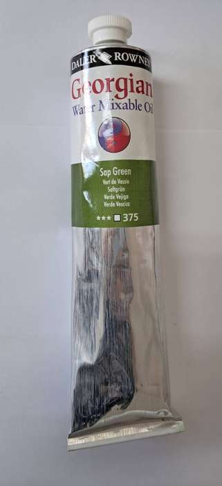Daler Rowney - Georgian Water Mixable Oil - 200ml SAP Green