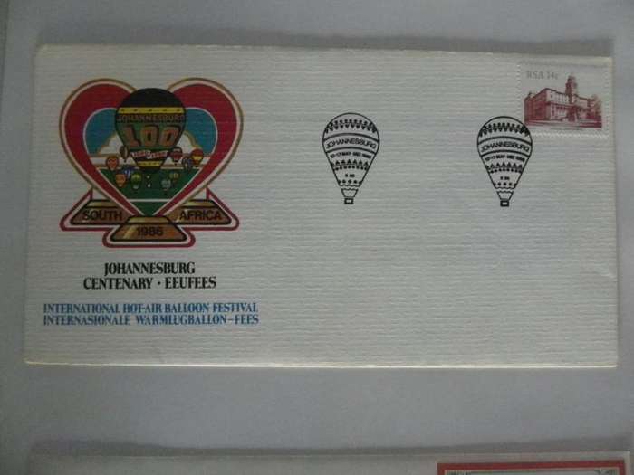 RSA (1986) - International Hot-air Balloon Festival Illustrated FDC