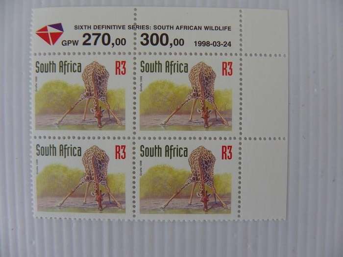RSA 6th Redrawn Def Series (1998) - R3 Mint Control Block #No Number Dated 1998-03-24