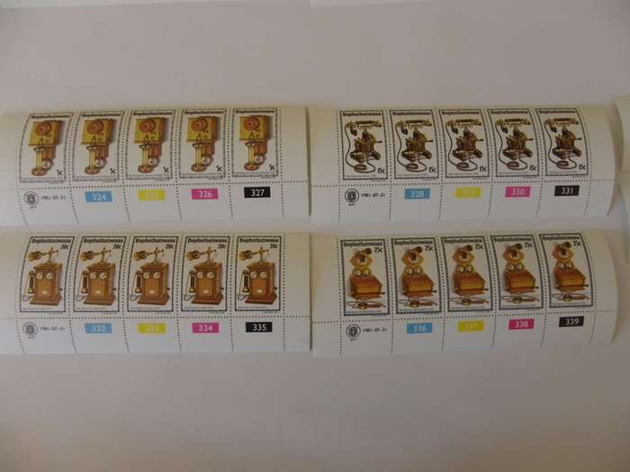Bophuthatswana 1.18 (1981) - History of the Telephone Mint Control Block Set