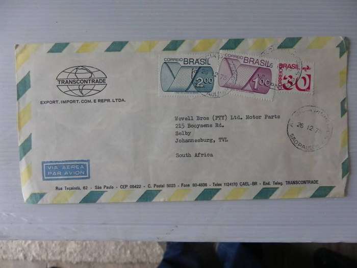 Brazil (1975) - Old Letter