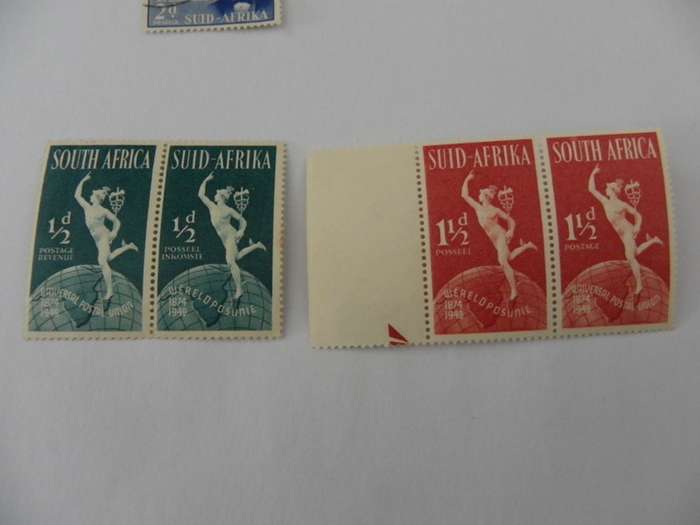 Union (1949) - 75th Anniversary of UPU Mint Pairs