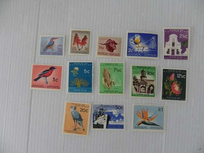 RSA (1961) - 1st Decimal Definitive Series Mint Set