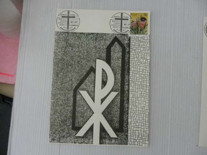 RSA (1977) - Baptist Union Centenary Illustrated Card
